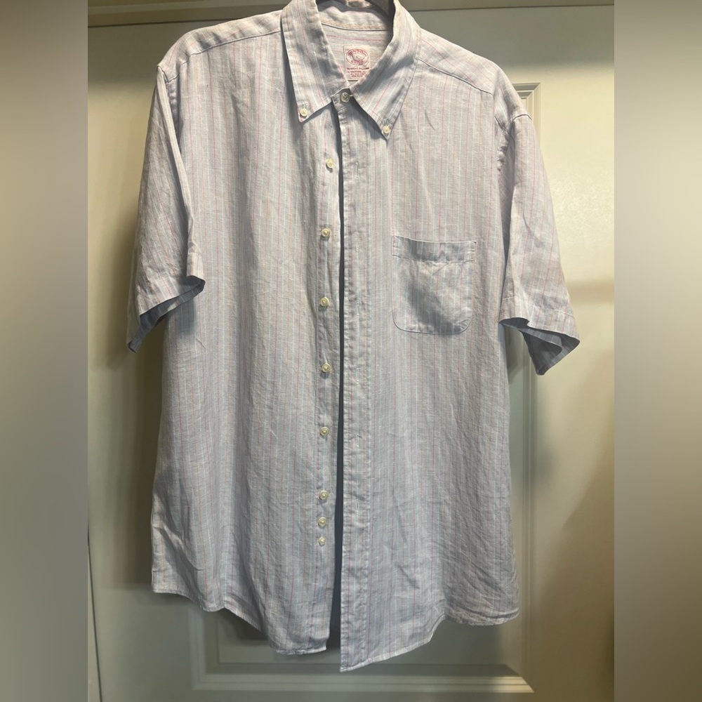 Brooks Brothers Short Sleeve Button Down